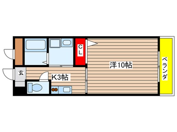 シェ－ン八事山の物件間取画像